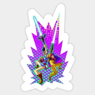 Glitch Techs Cosplay Sticker